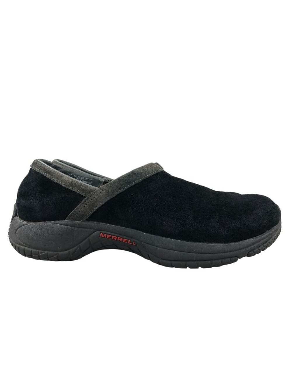 Merrell Women's Size 8 Encore Adams Black Suede Leather Closed Toe Shoes J66466